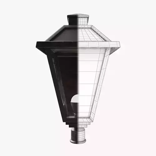 Lantern-3 outdoor wall light