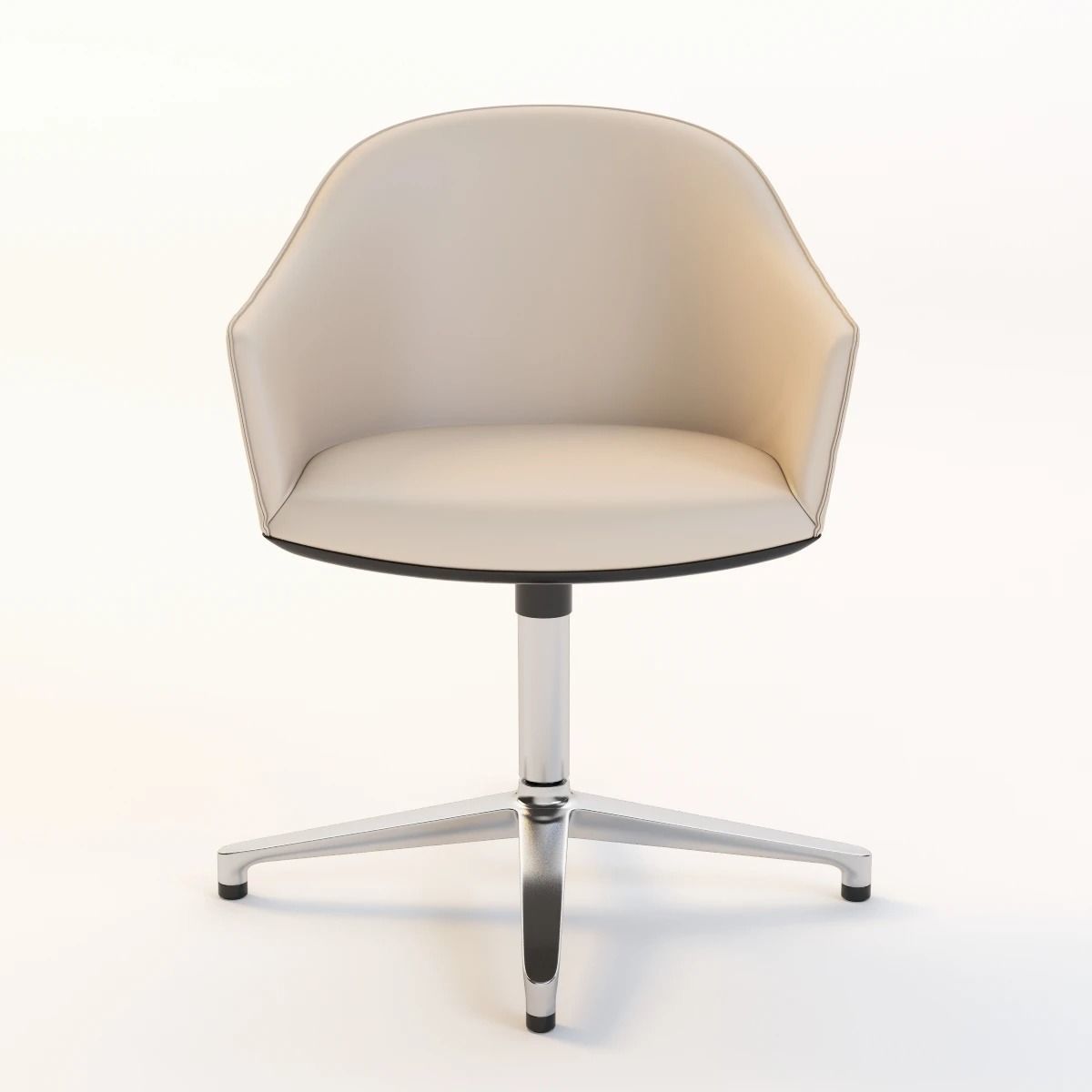 Vitra Softshell Chair 3D model_12