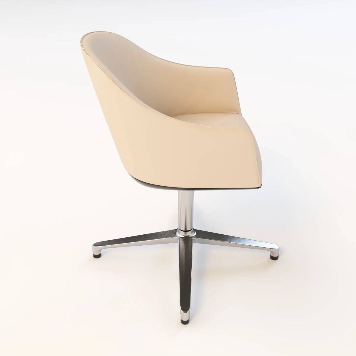 Vitra Softshell Chair 3D model_3