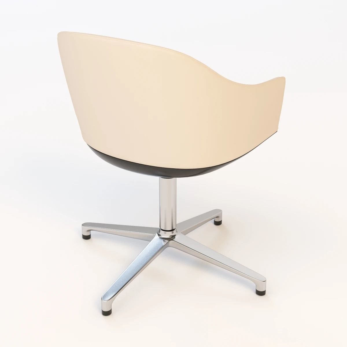 Vitra Softshell Chair 3D model_6