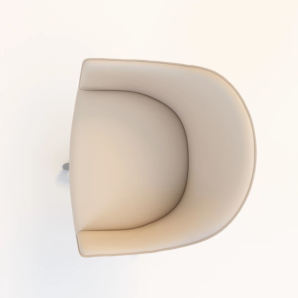 Vitra Softshell Chair 3D model_11