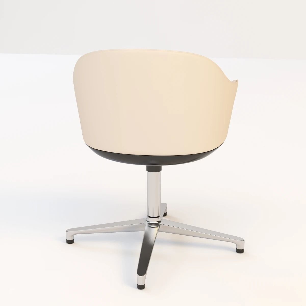 Vitra Softshell Chair 3D model_9