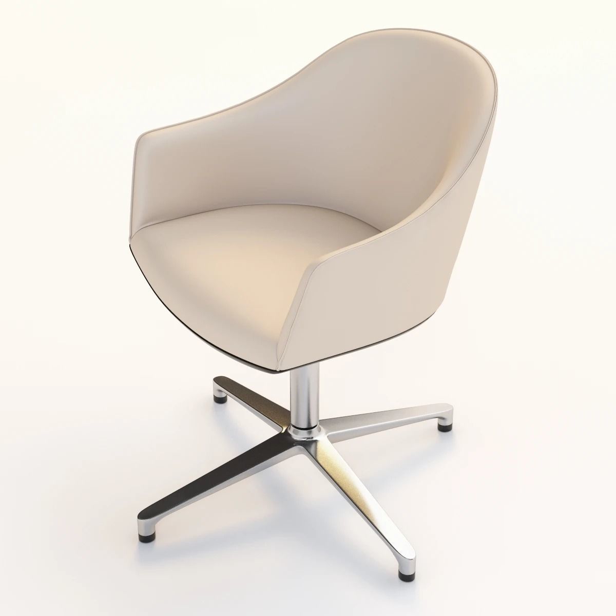 Vitra Softshell Chair 3D model_10