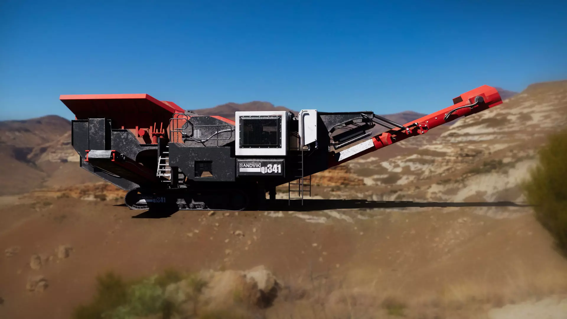 Stone Crusher  SandVik 3D model_0