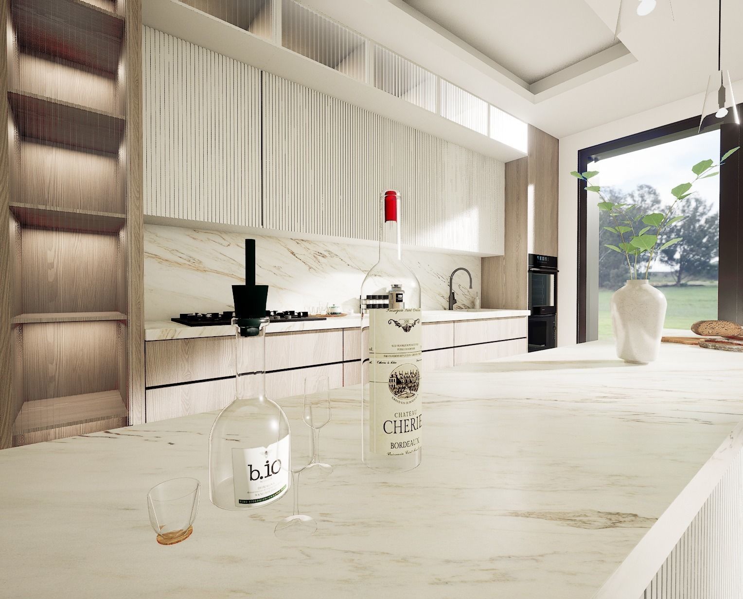 Interior architecture 01 Low-poly 3D model_15