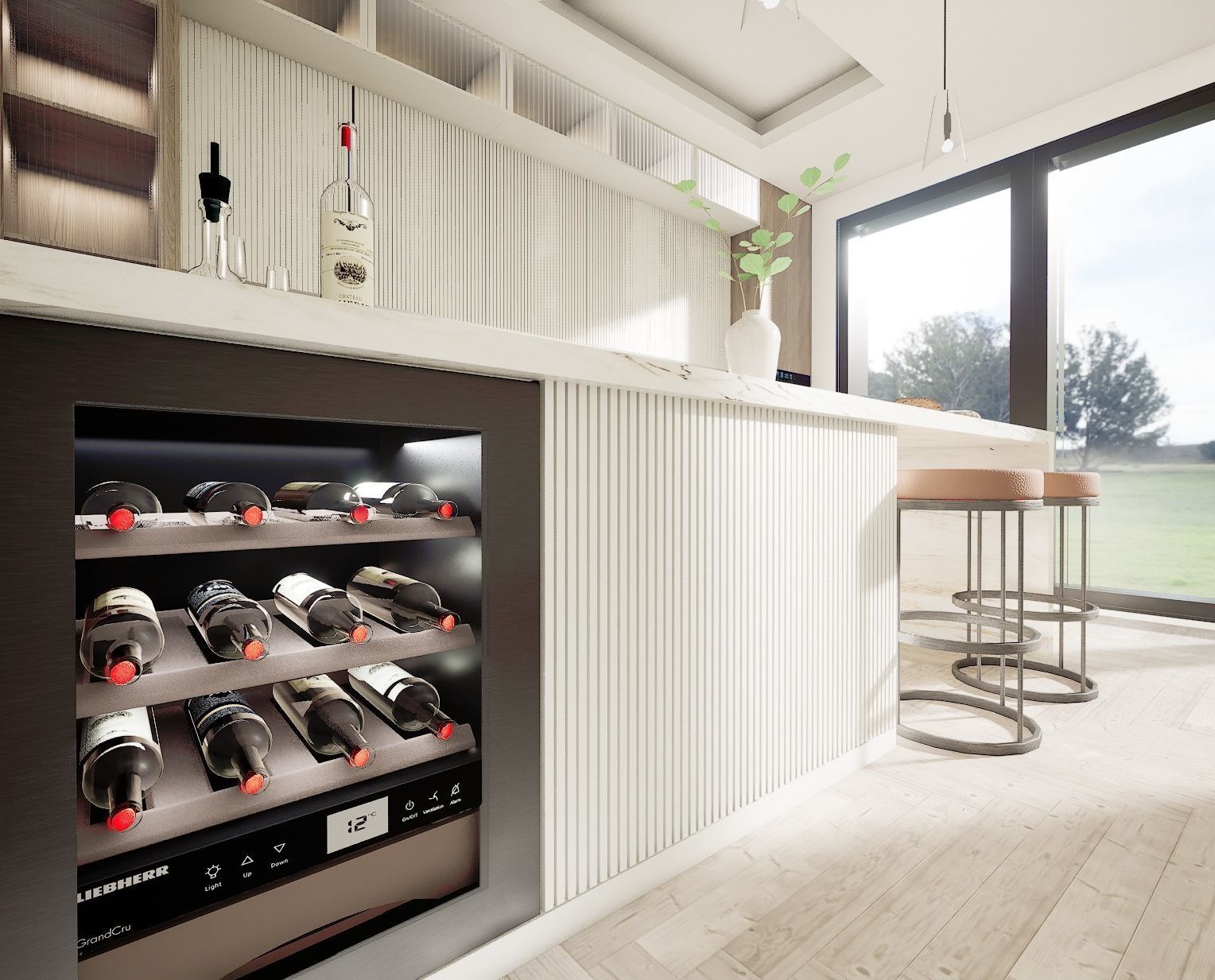 Interior architecture 01 Low-poly 3D model_7