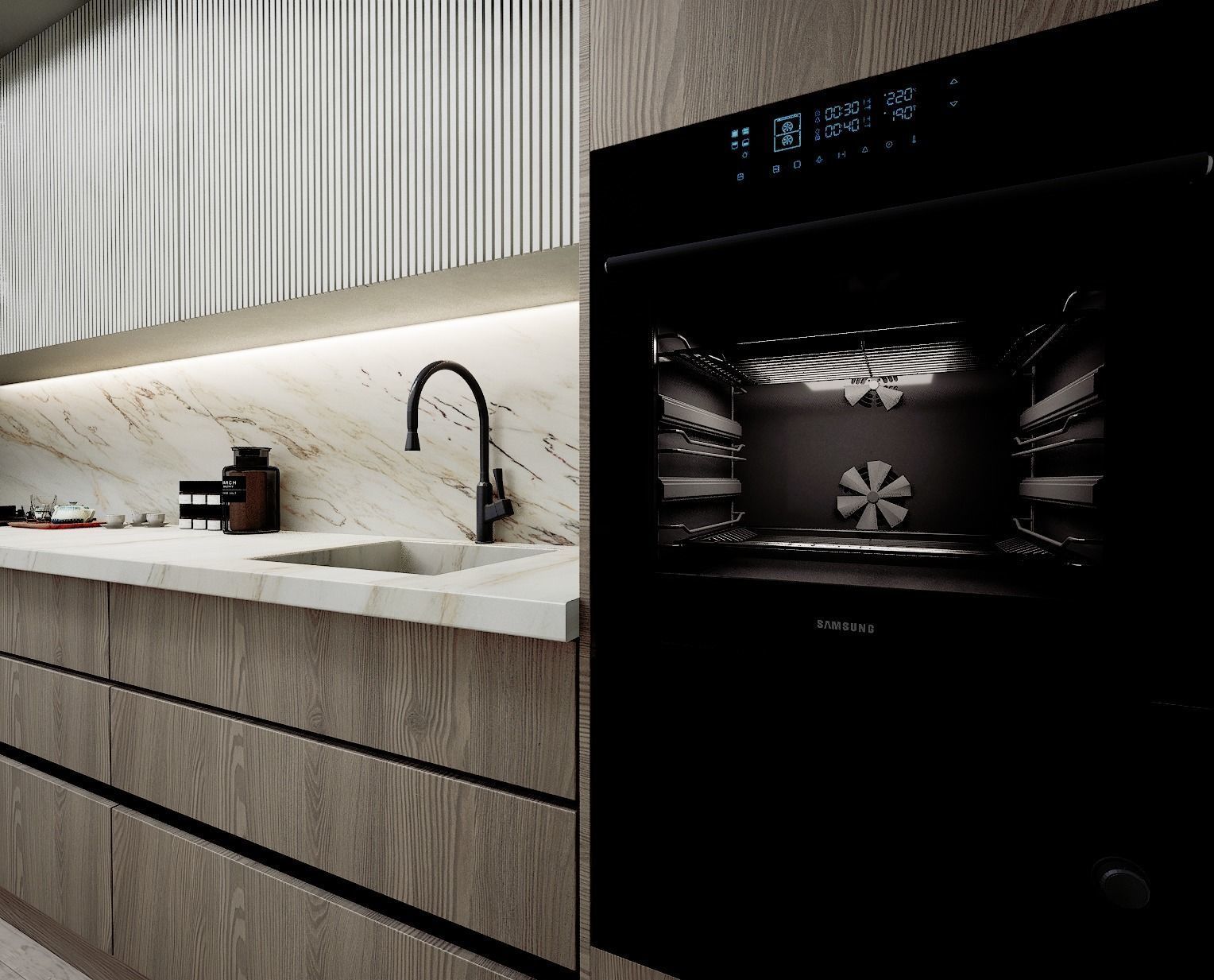 Interior architecture 01 Low-poly 3D model_8