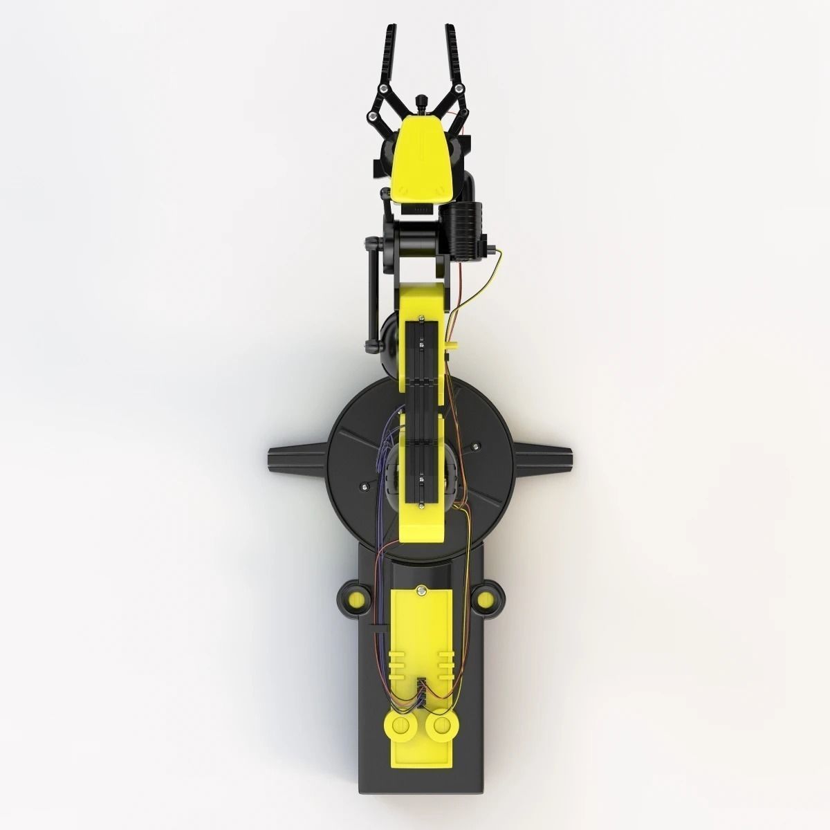 Usb Controlled Robotic Arm 3D model_3