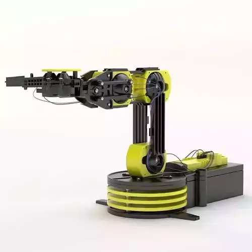Usb Controlled Robotic Arm 3D model