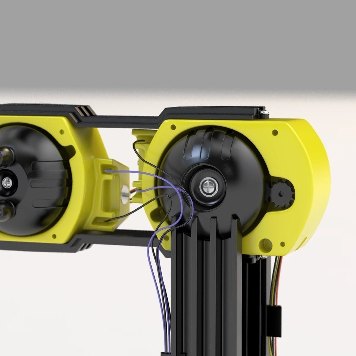 Usb Controlled Robotic Arm 3D model_4