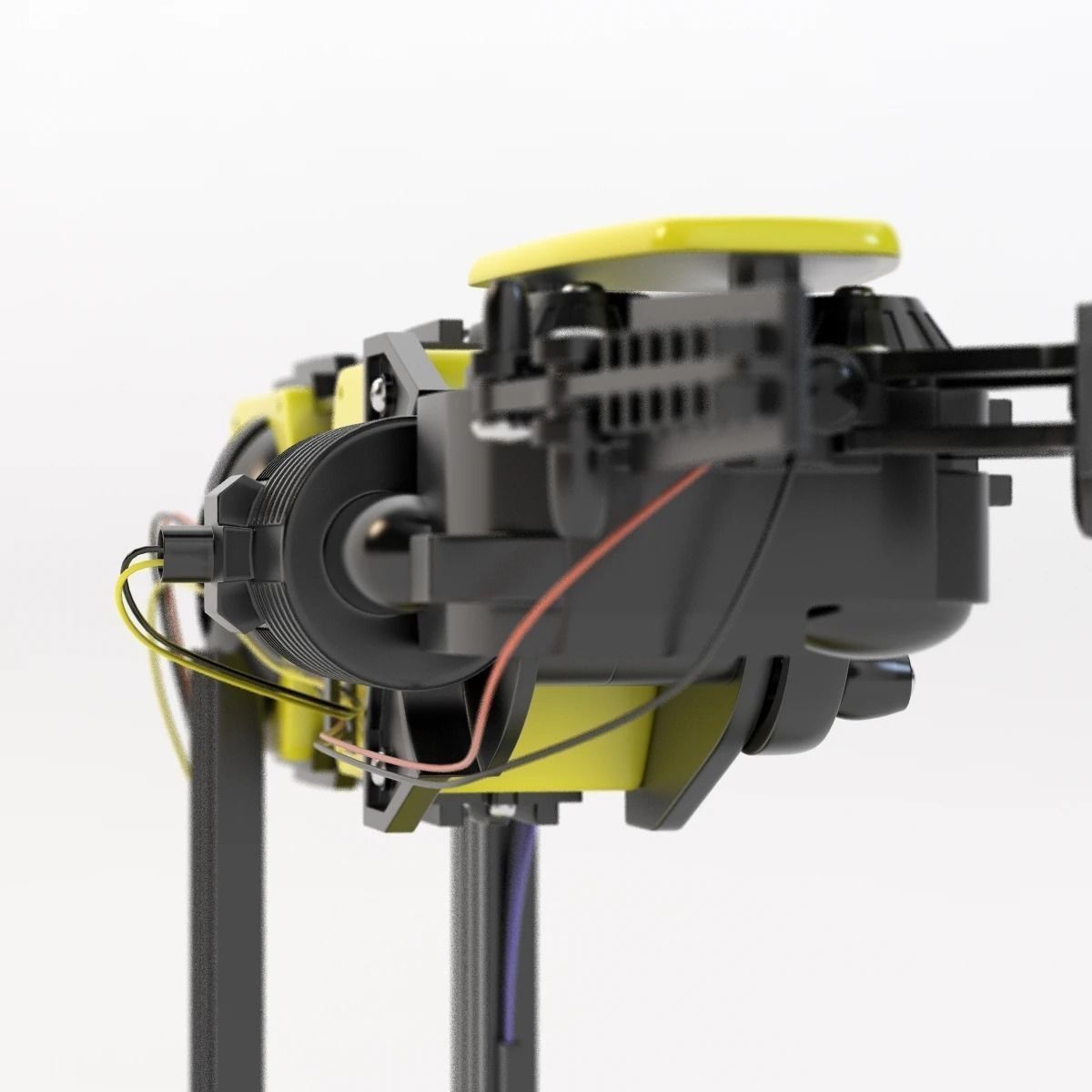 Usb Controlled Robotic Arm 3D model_5