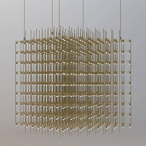 Universo Square Suspension 3D model