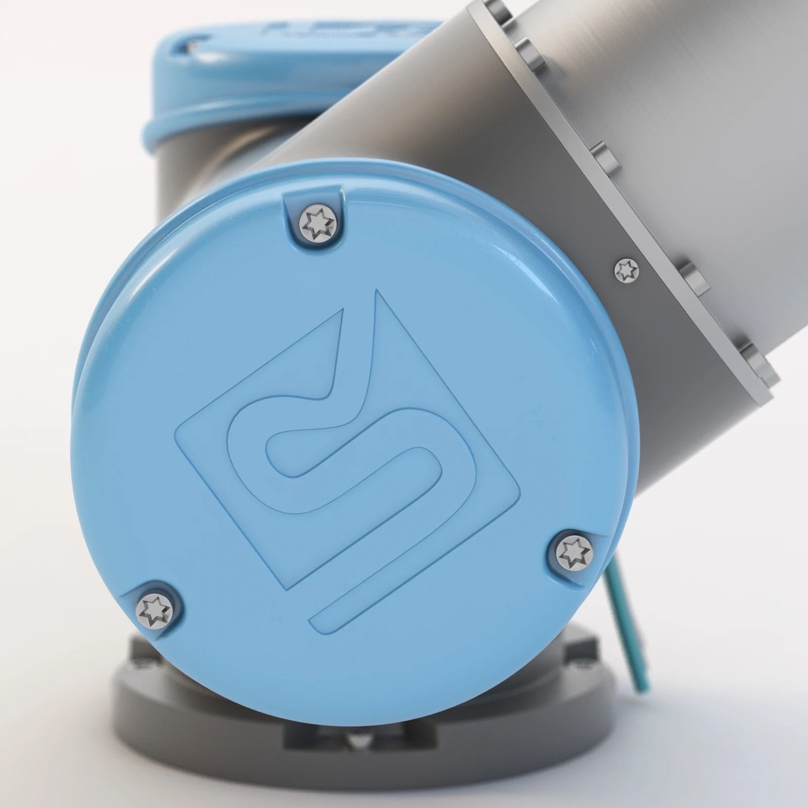 Universal Robots Ur5 With Robotiq Three Finger Adaptive Gripper 3D model_4