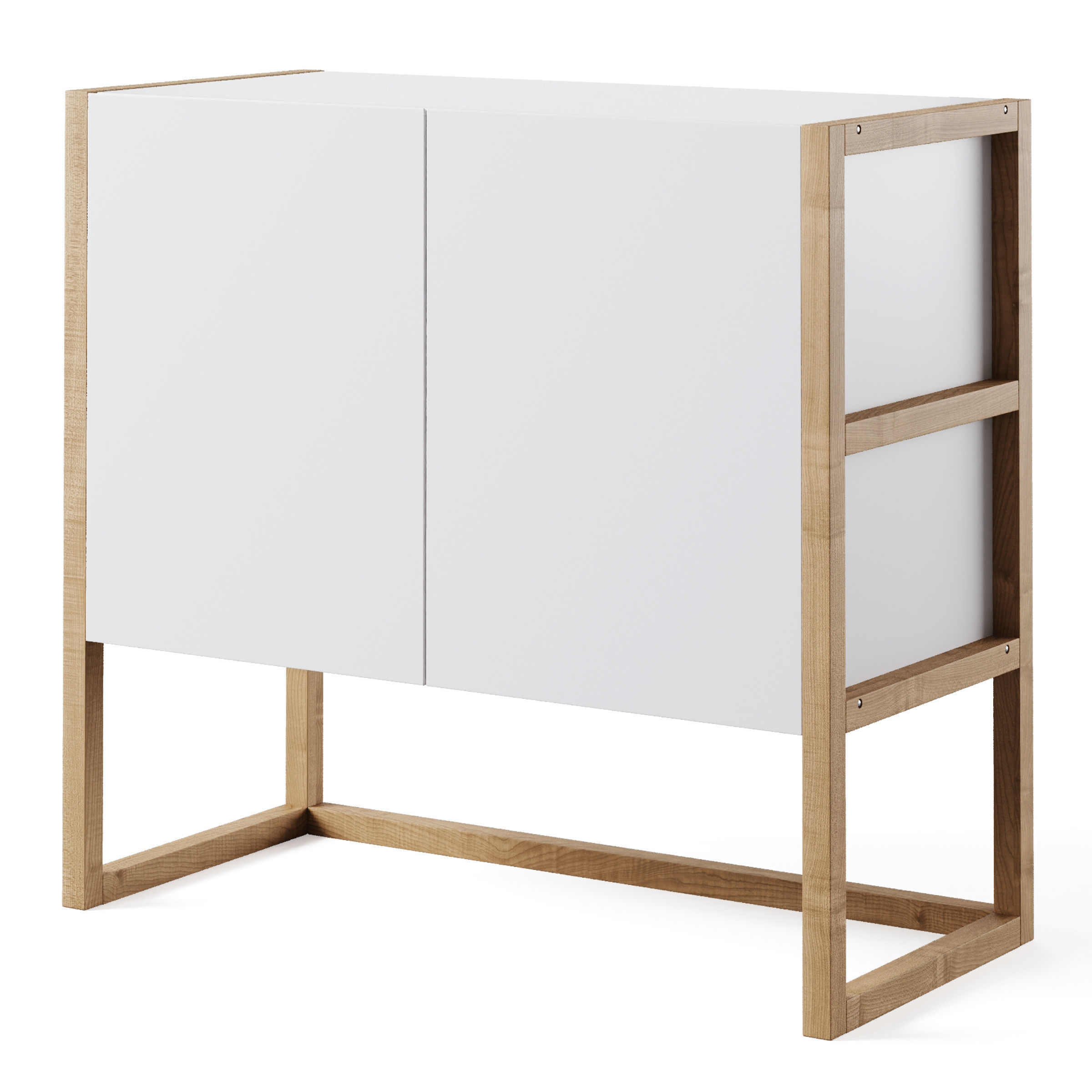 Sideboard with doors Compo LA REDOUTE 3D model_1