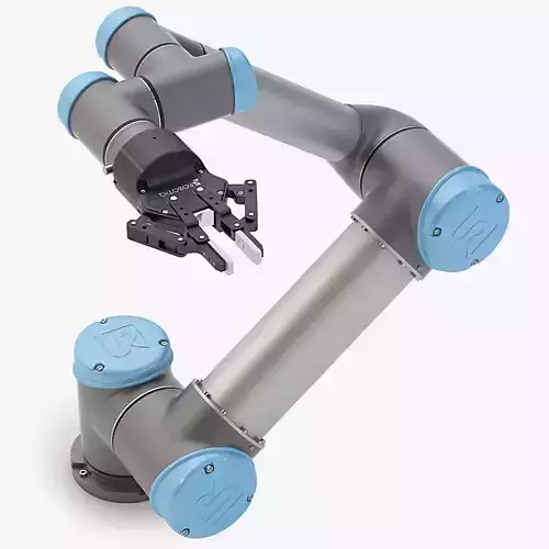 UR5 With Robotiq Two Finger Adaptive Gripper 3D model