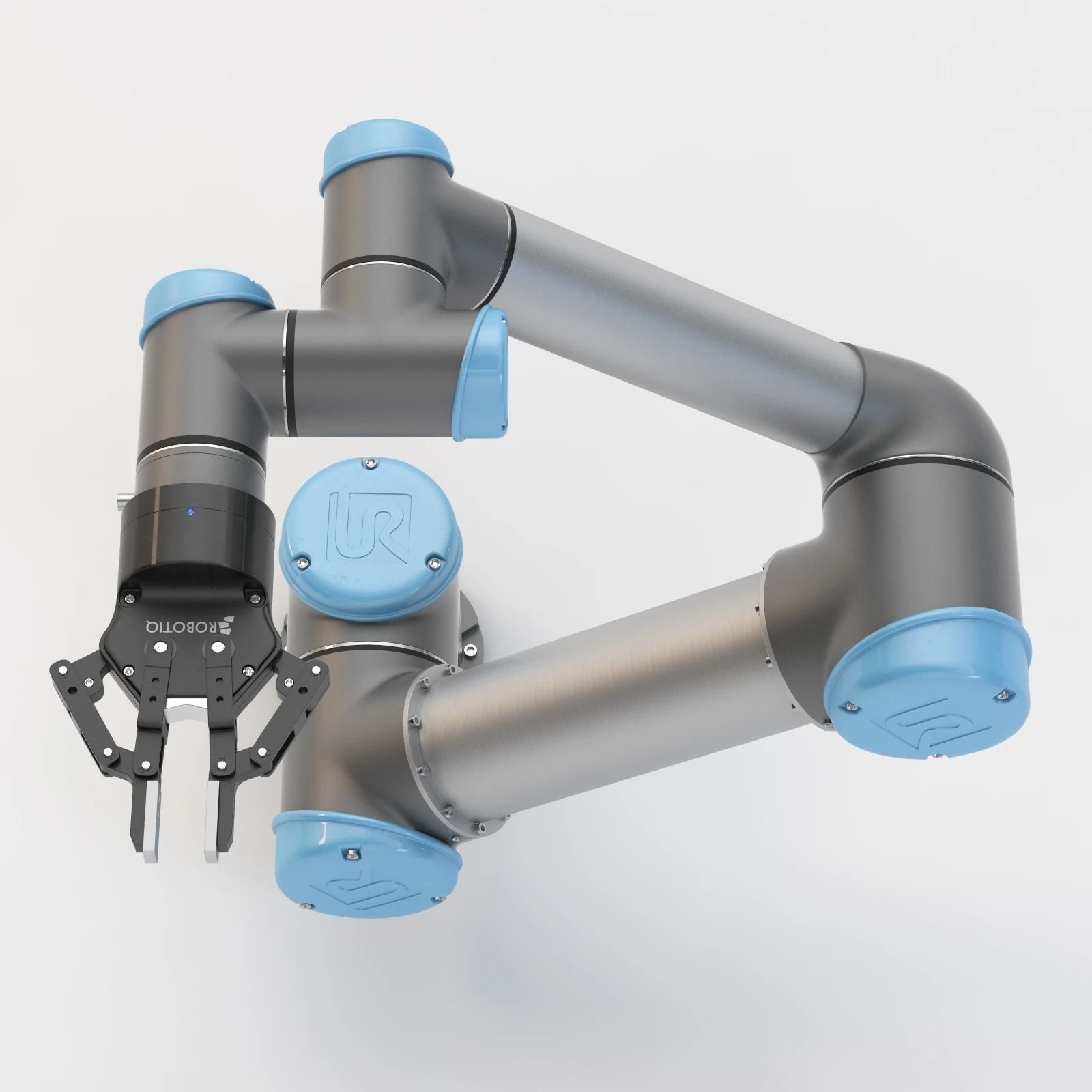 UR5 With Robotiq Two Finger Adaptive Gripper 3D model_15