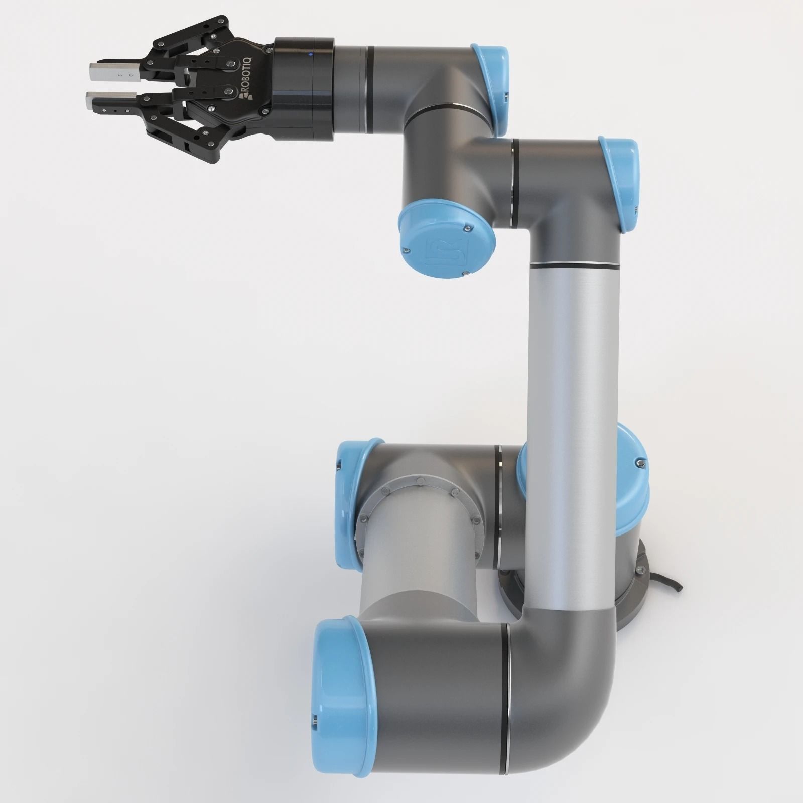 UR5 With Robotiq Two Finger Adaptive Gripper 3D model_3