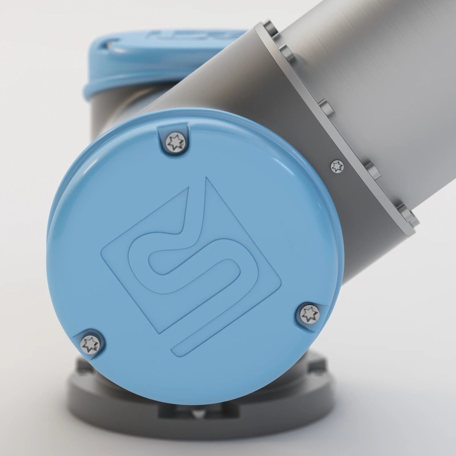 UR5 With Robotiq Two Finger Adaptive Gripper 3D model_14