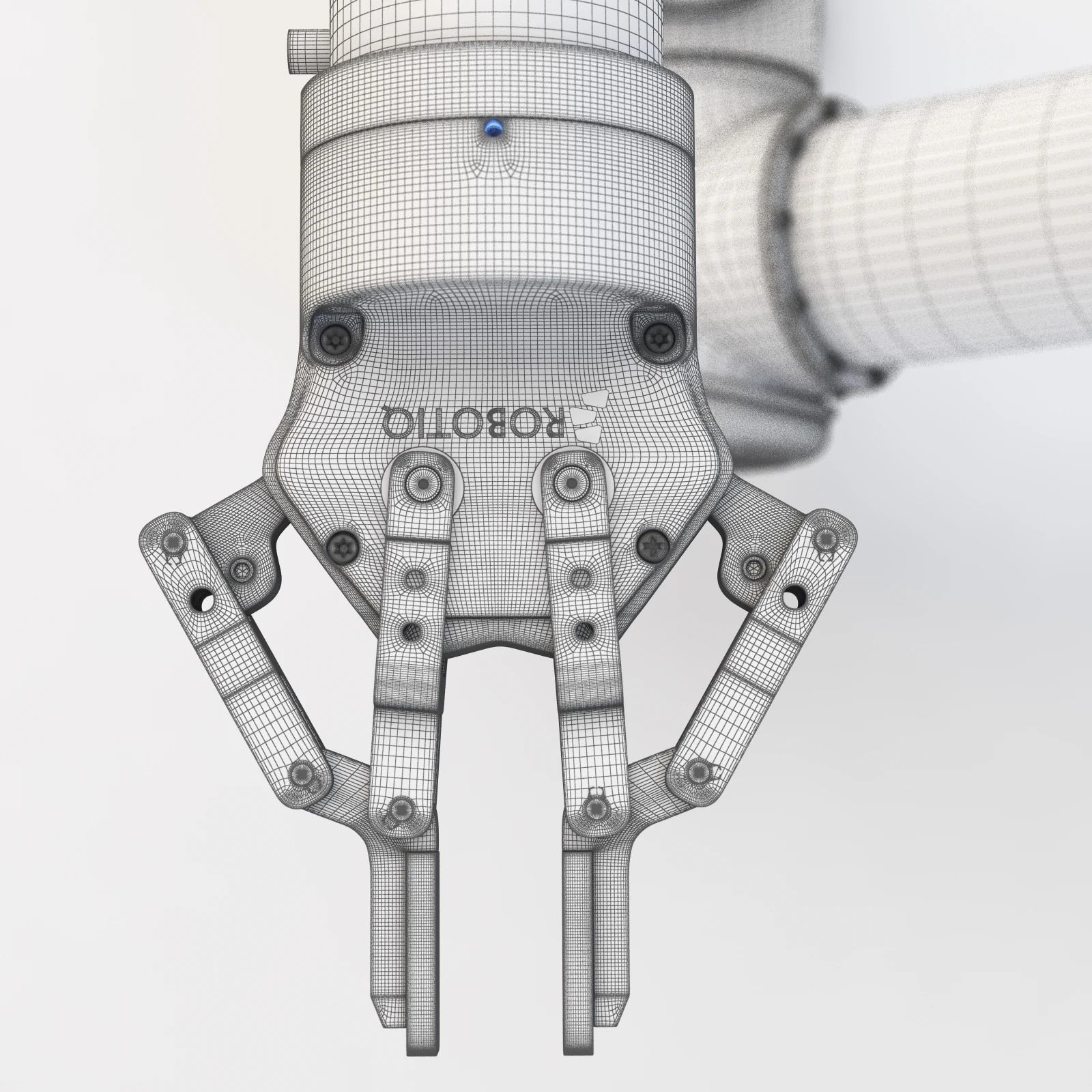 UR5 With Robotiq Two Finger Adaptive Gripper 3D model_19