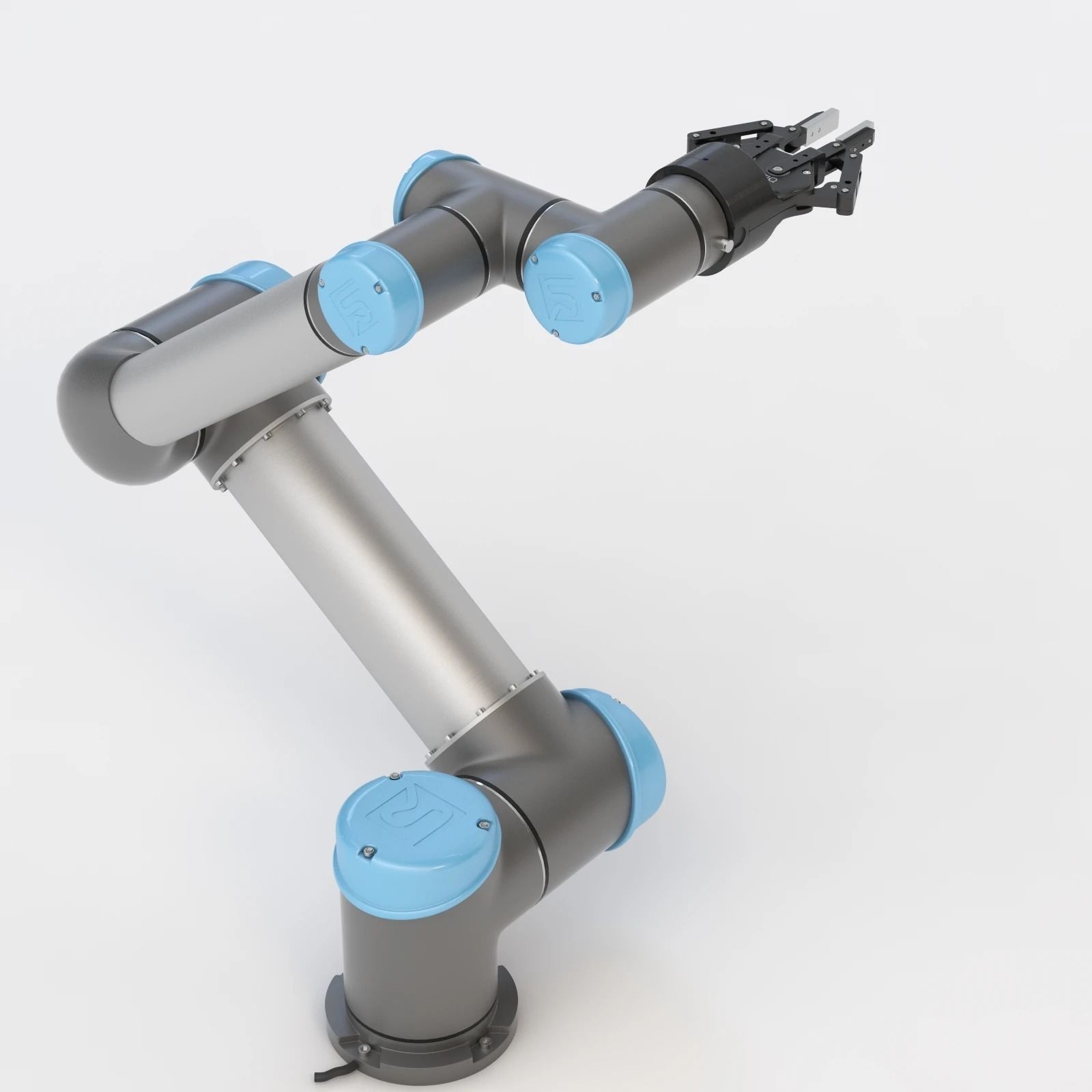 UR5 With Robotiq Two Finger Adaptive Gripper 3D model_10