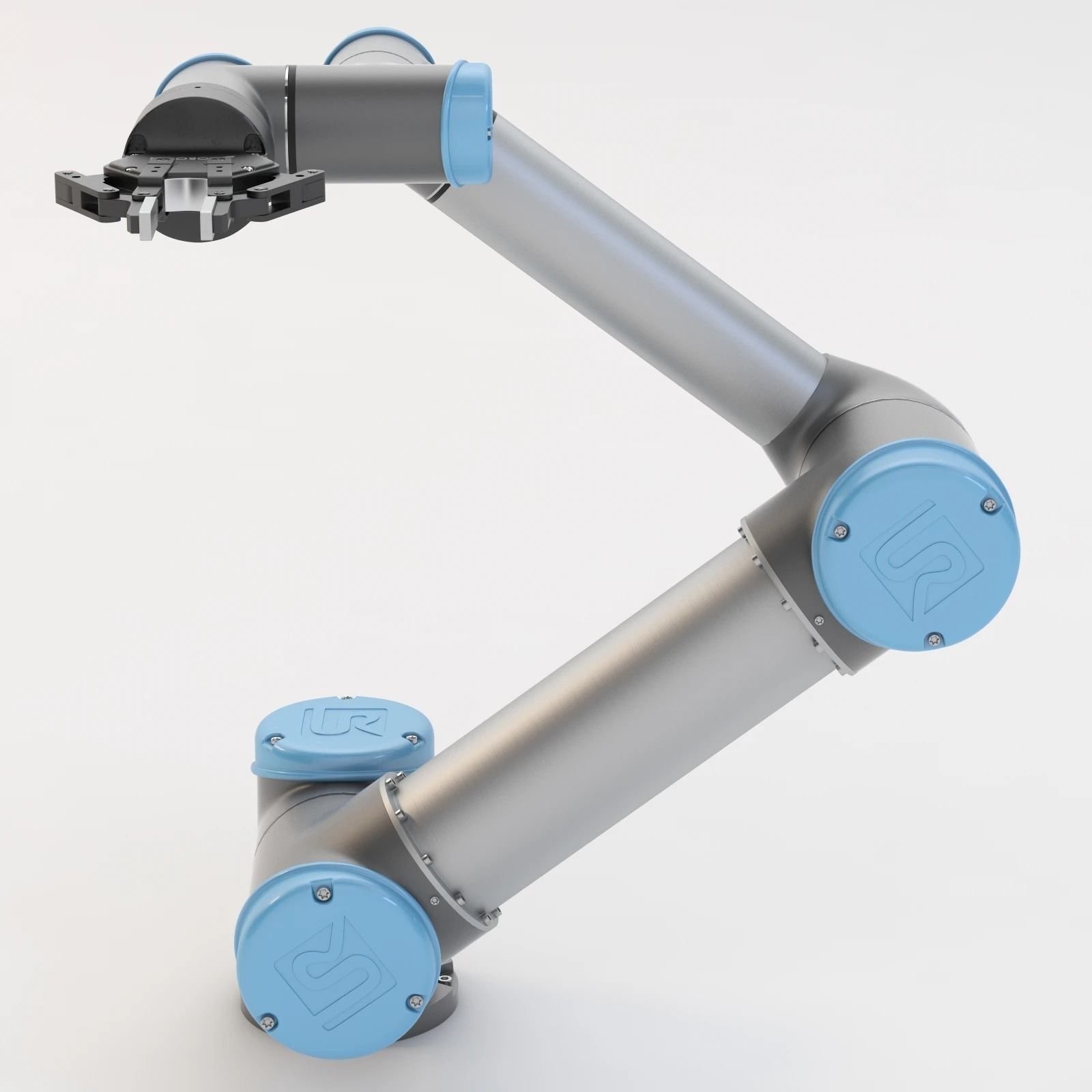 UR5 With Robotiq Two Finger Adaptive Gripper 3D model_16