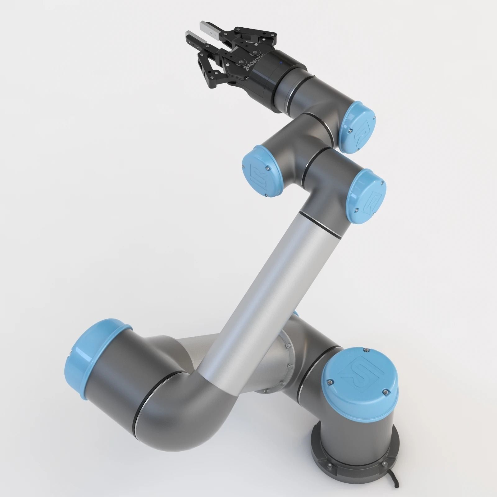UR5 With Robotiq Two Finger Adaptive Gripper 3D model_6