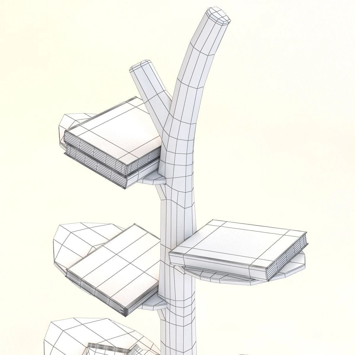 Umthi Bookshelf 3D model_9