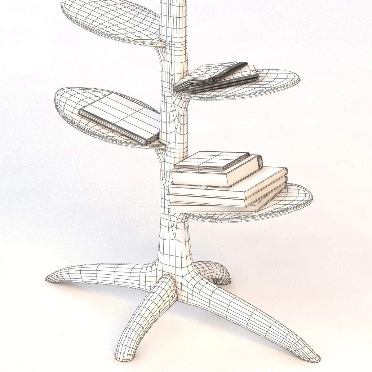 Umthi Bookshelf 3D model_5