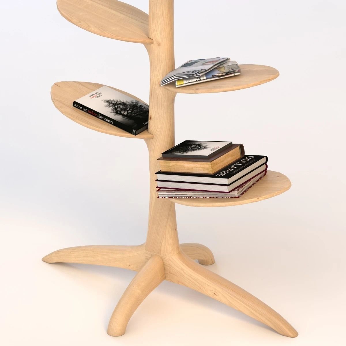 Umthi Bookshelf 3D model_4