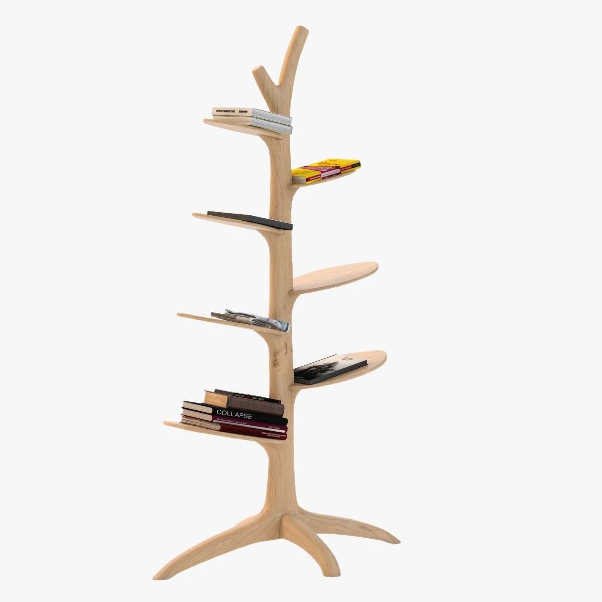 Umthi Bookshelf 3D model_2