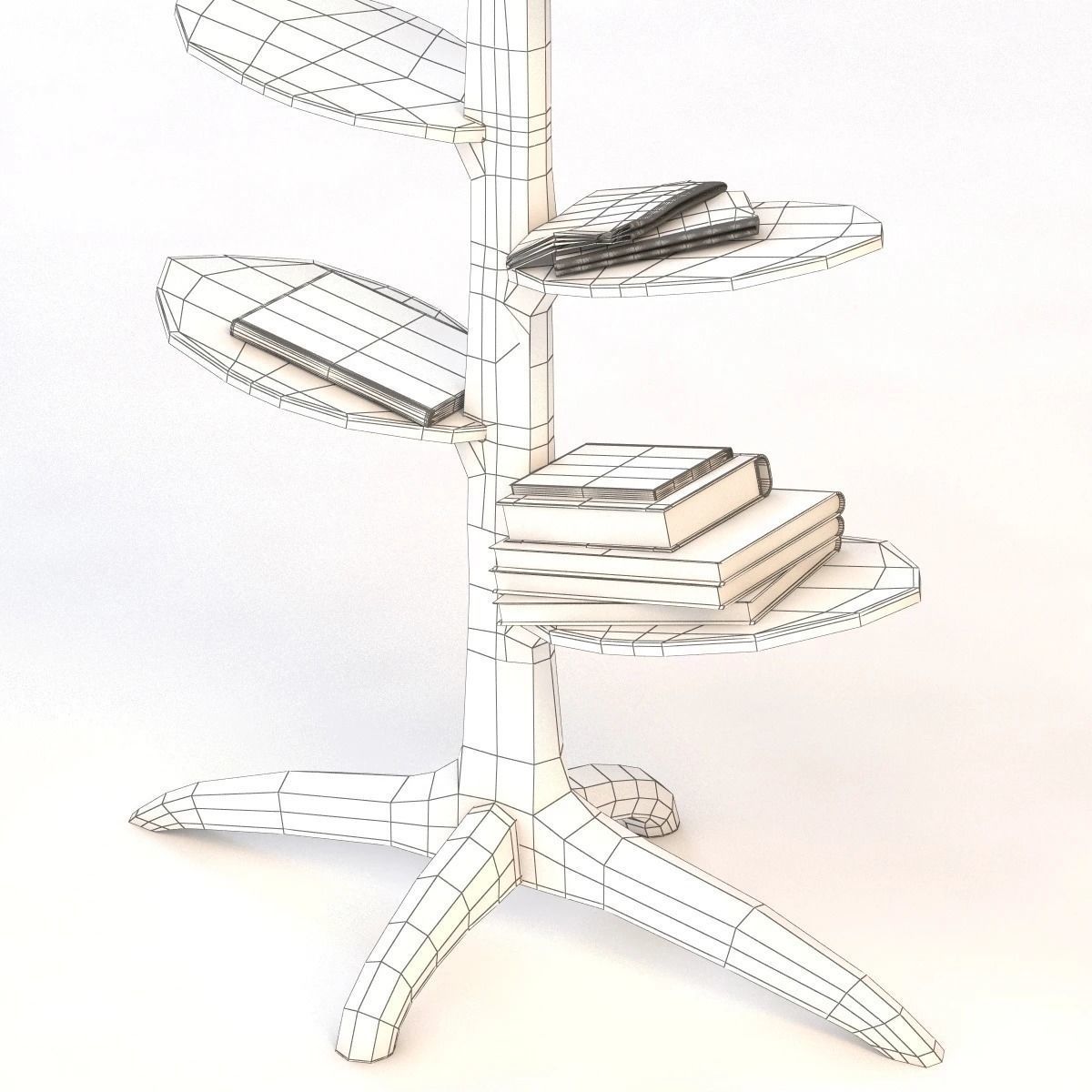 Umthi Bookshelf 3D model_6