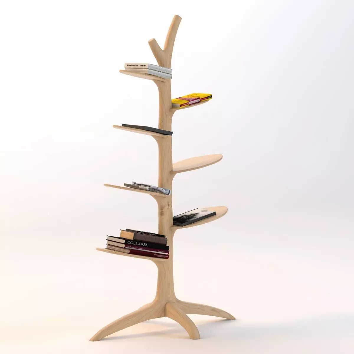 Umthi Bookshelf 3D model_0