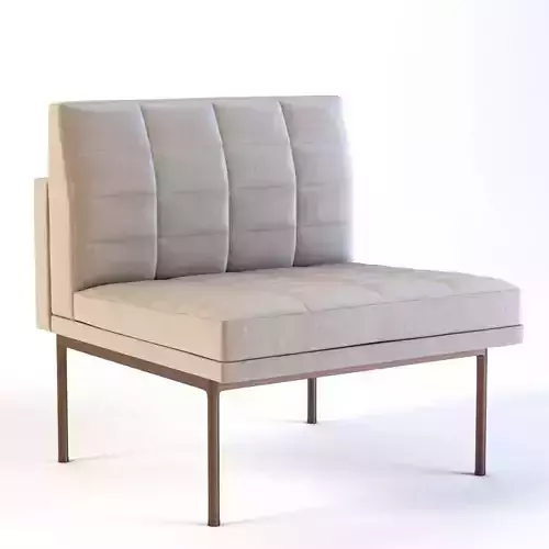 Ultra Detail Upholstered Tuxedo Chair