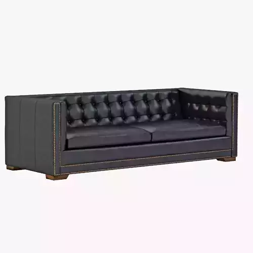 Tufted Voltaire Sofa