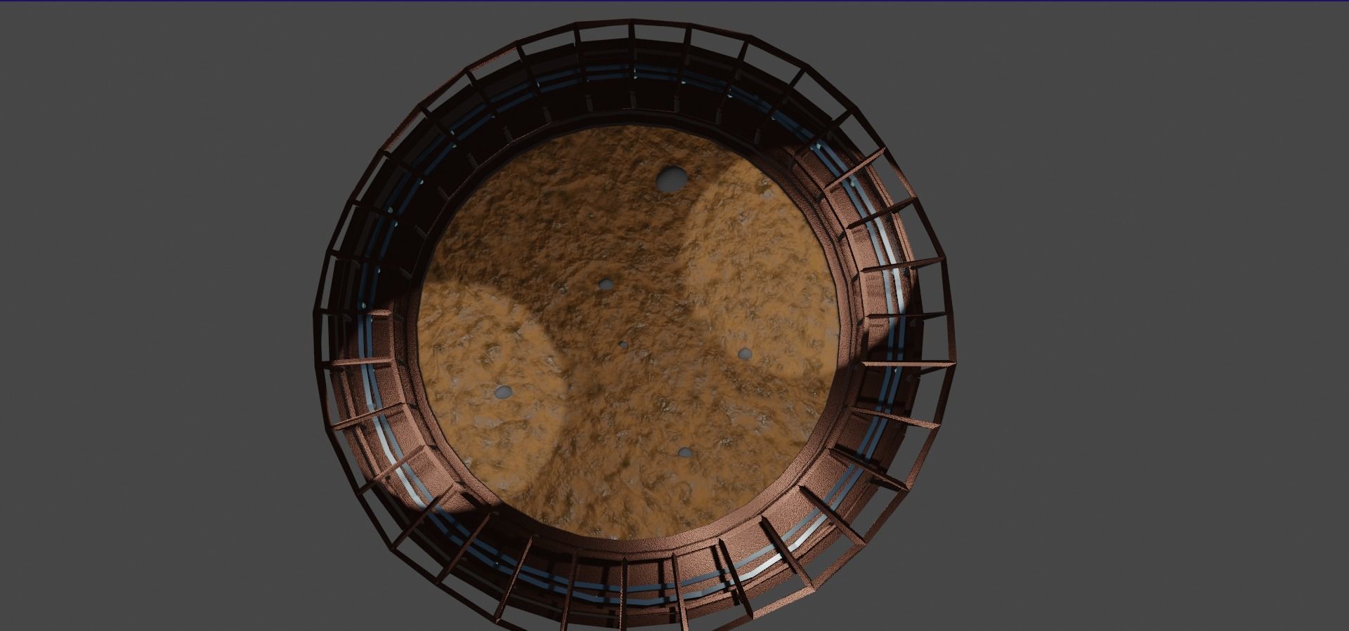 Gladiator arena Free 3D model_4