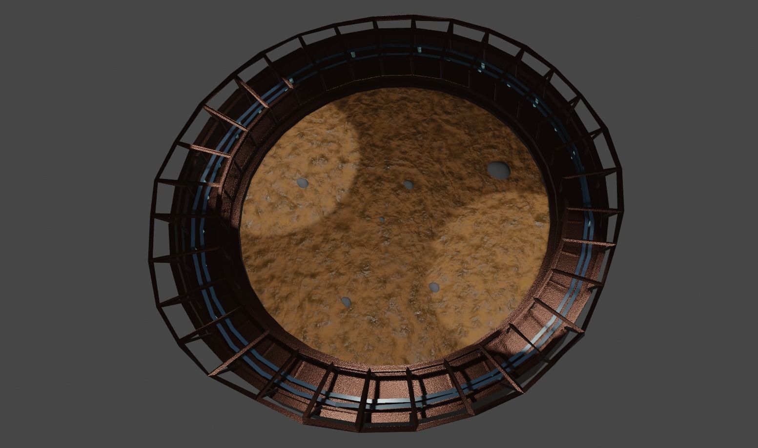 Gladiator arena Free 3D model_3