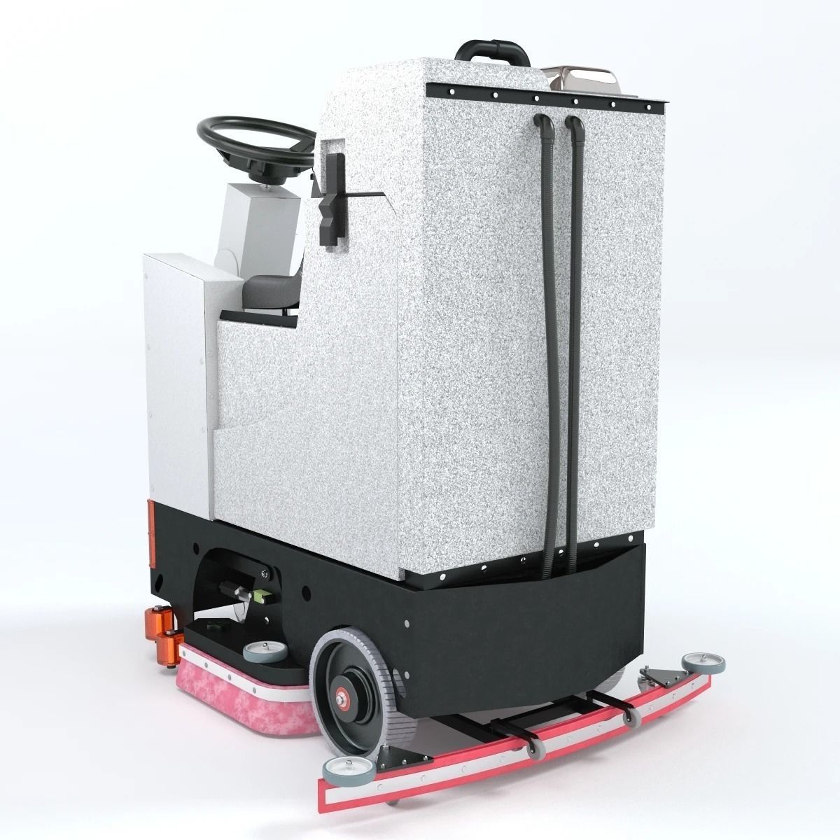 Tomcat Commercial Floor Scrubbers Microrider 3D model_3