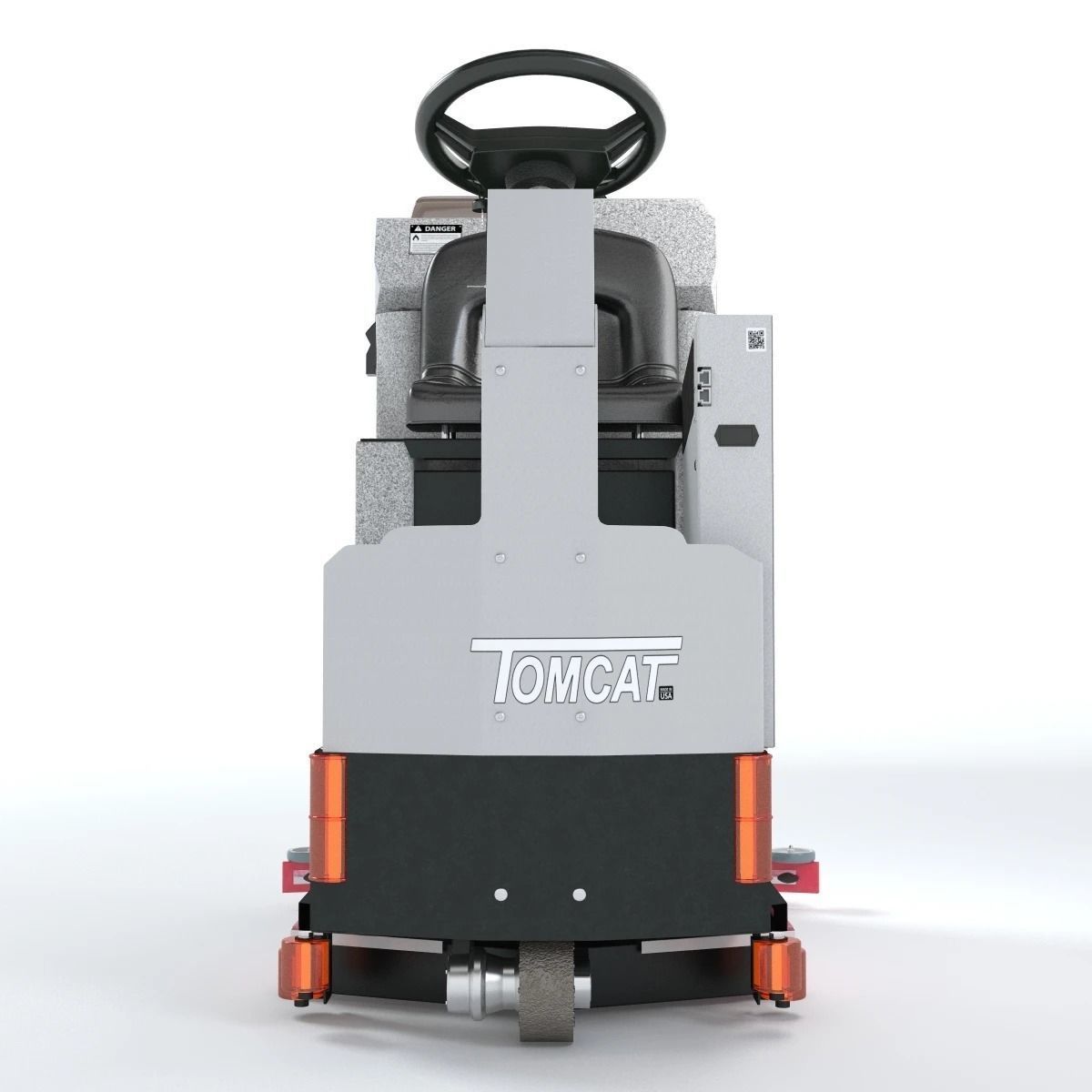Tomcat Commercial Floor Scrubbers Microrider 3D model_5