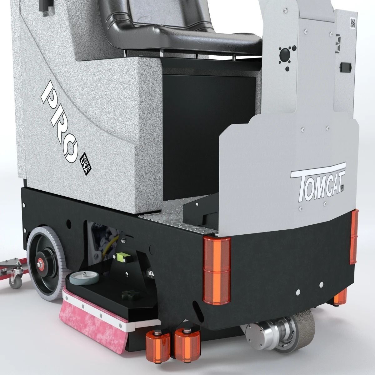 Tomcat Commercial Floor Scrubbers Microrider 3D model_7
