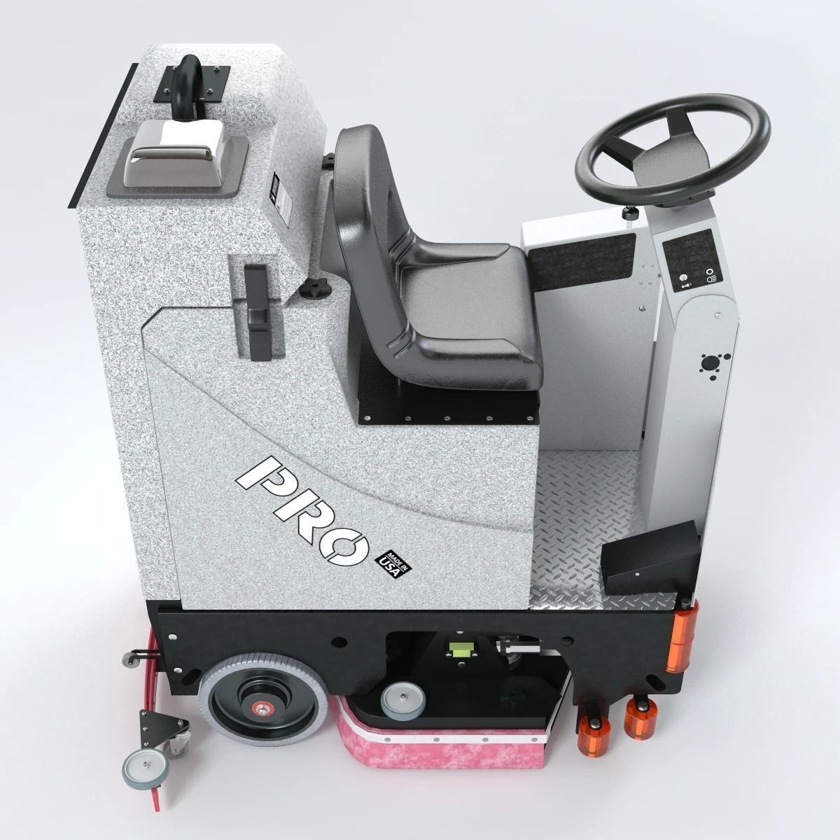 Tomcat Commercial Floor Scrubbers Microrider 3D model_6