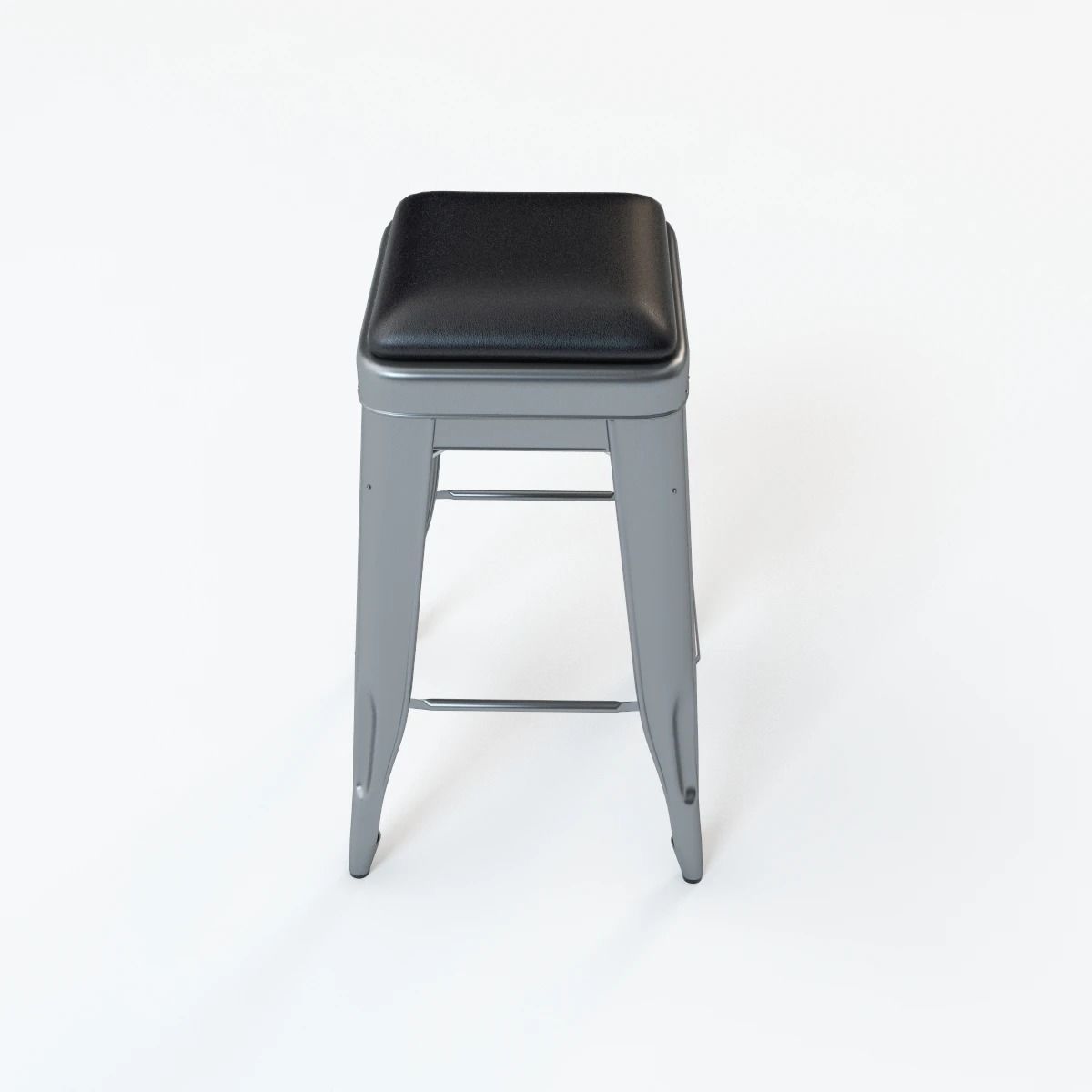 Tolix H Stools 3D model_5