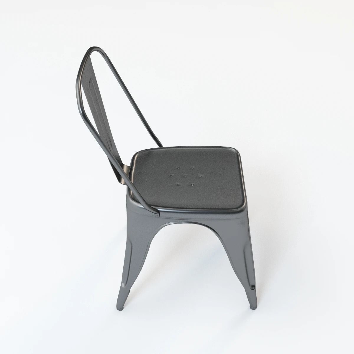 Tolix Ass Chairs 3D model_5