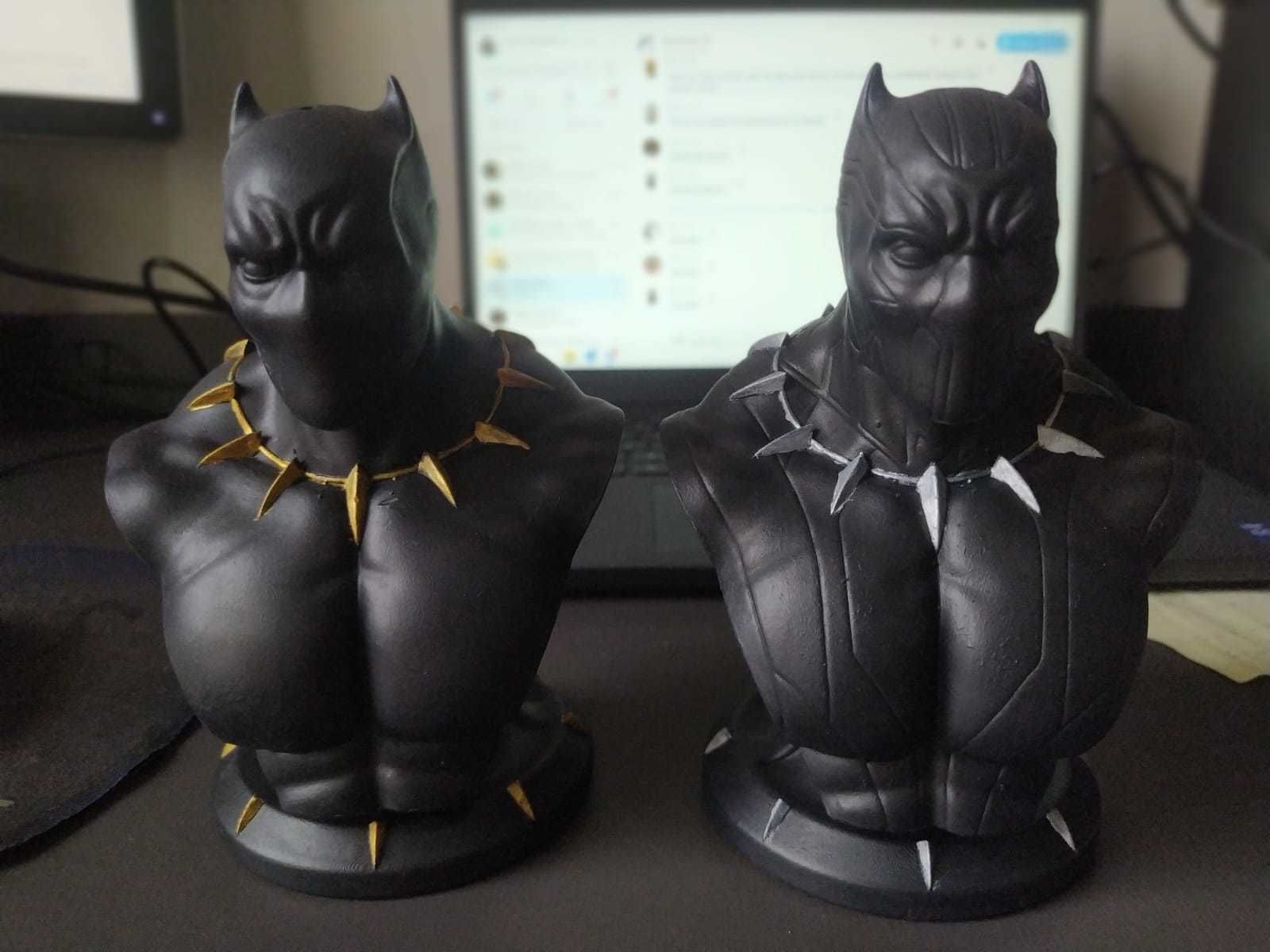 Black Panther Bust 01 3D print model_11
