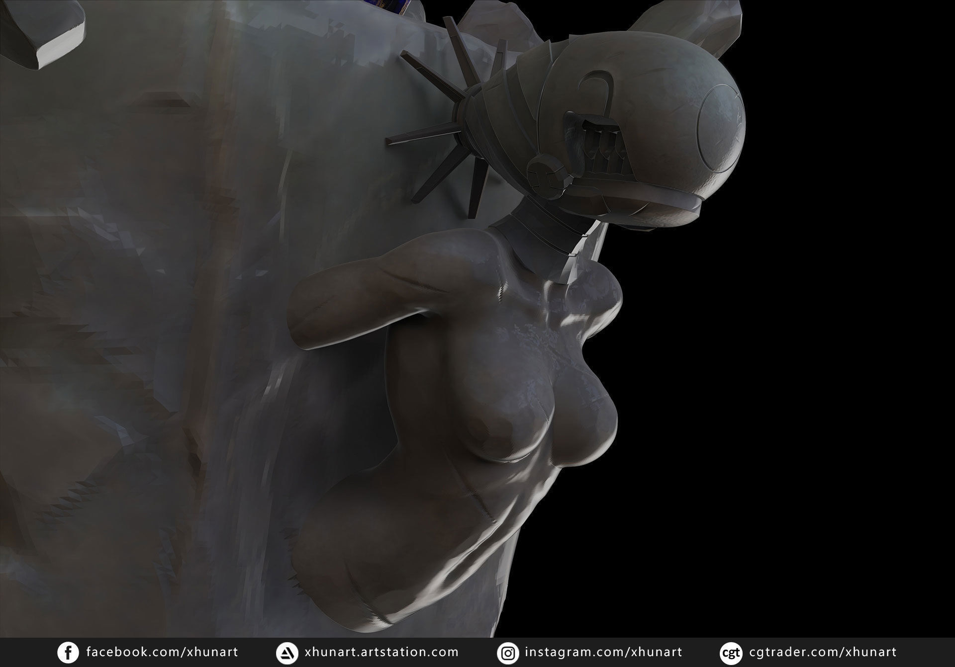 chainsawman - Reze STL file 3D print model_3