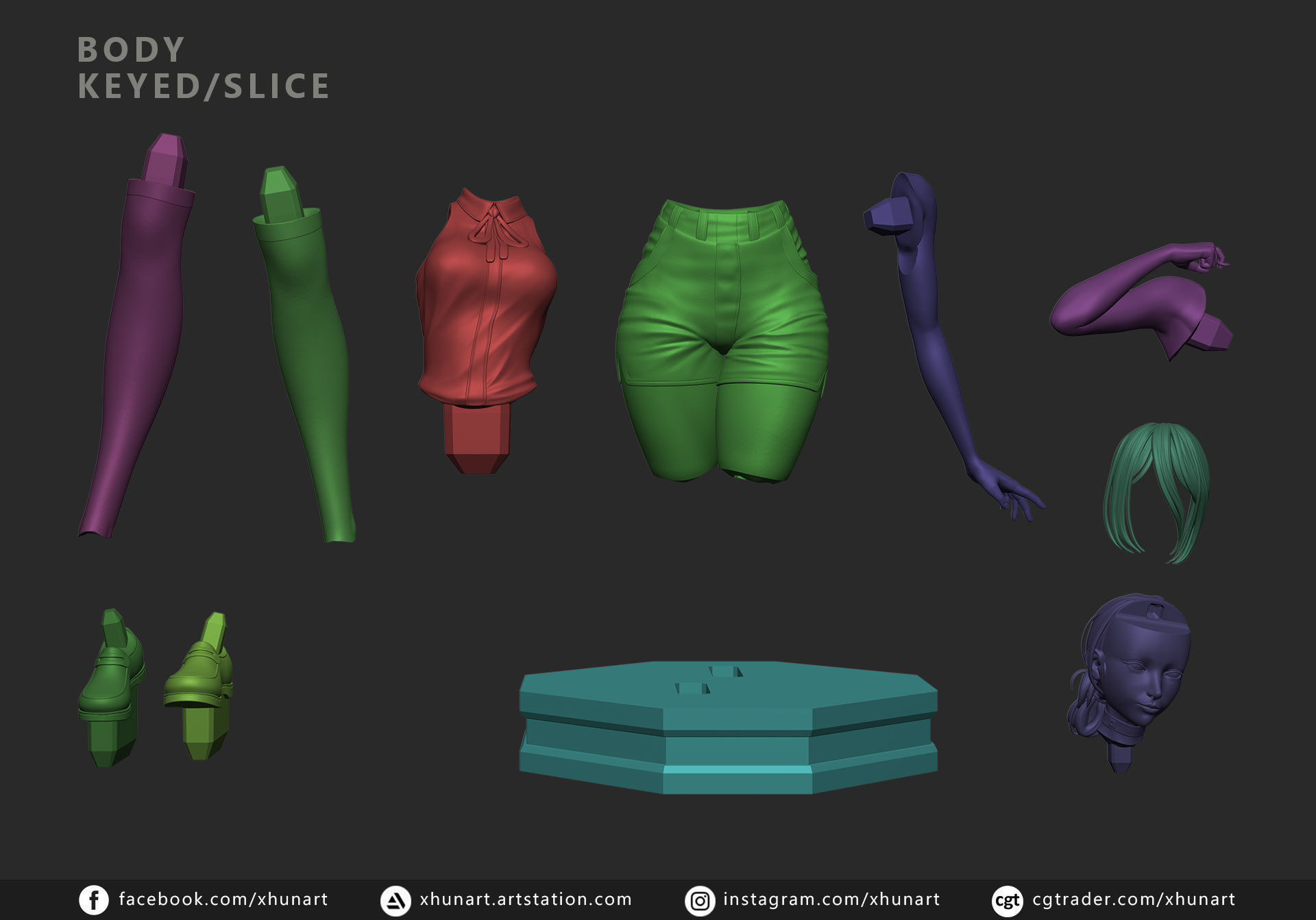 chainsawman - Reze STL file 3D print model_5