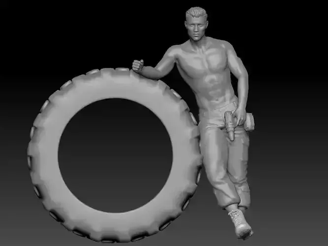 BOY MECHANIC 6 3D print model