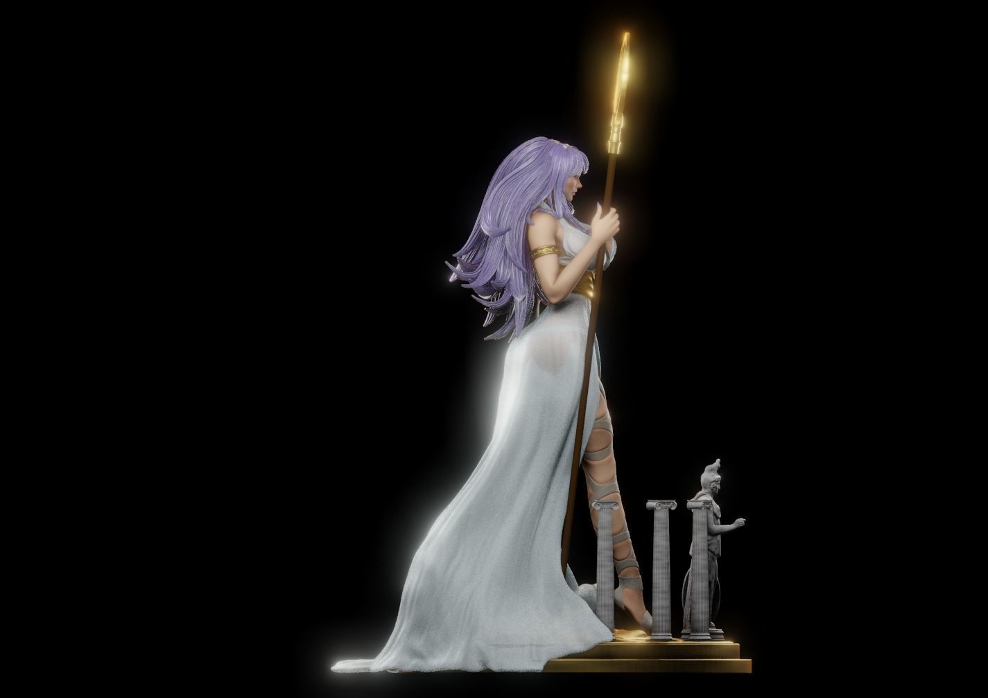 Saint Seiya Athena 1to10 STL file 3D print model 3D print model 3D print model_4