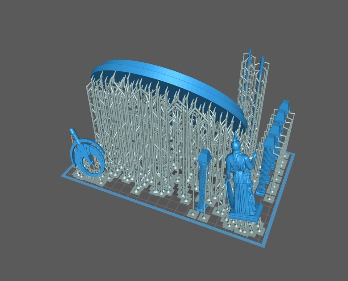 Saint Seiya Athena 1to10 STL file 3D print model 3D print model 3D print model_46