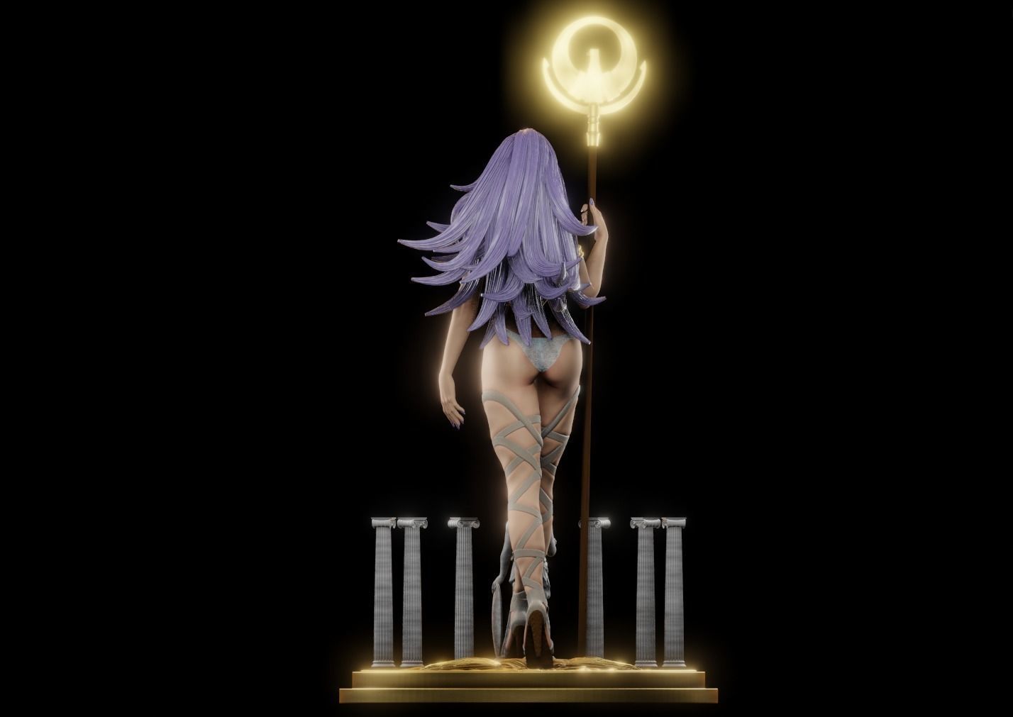 Saint Seiya Athena 1to10 STL file 3D print model 3D print model 3D print model_12