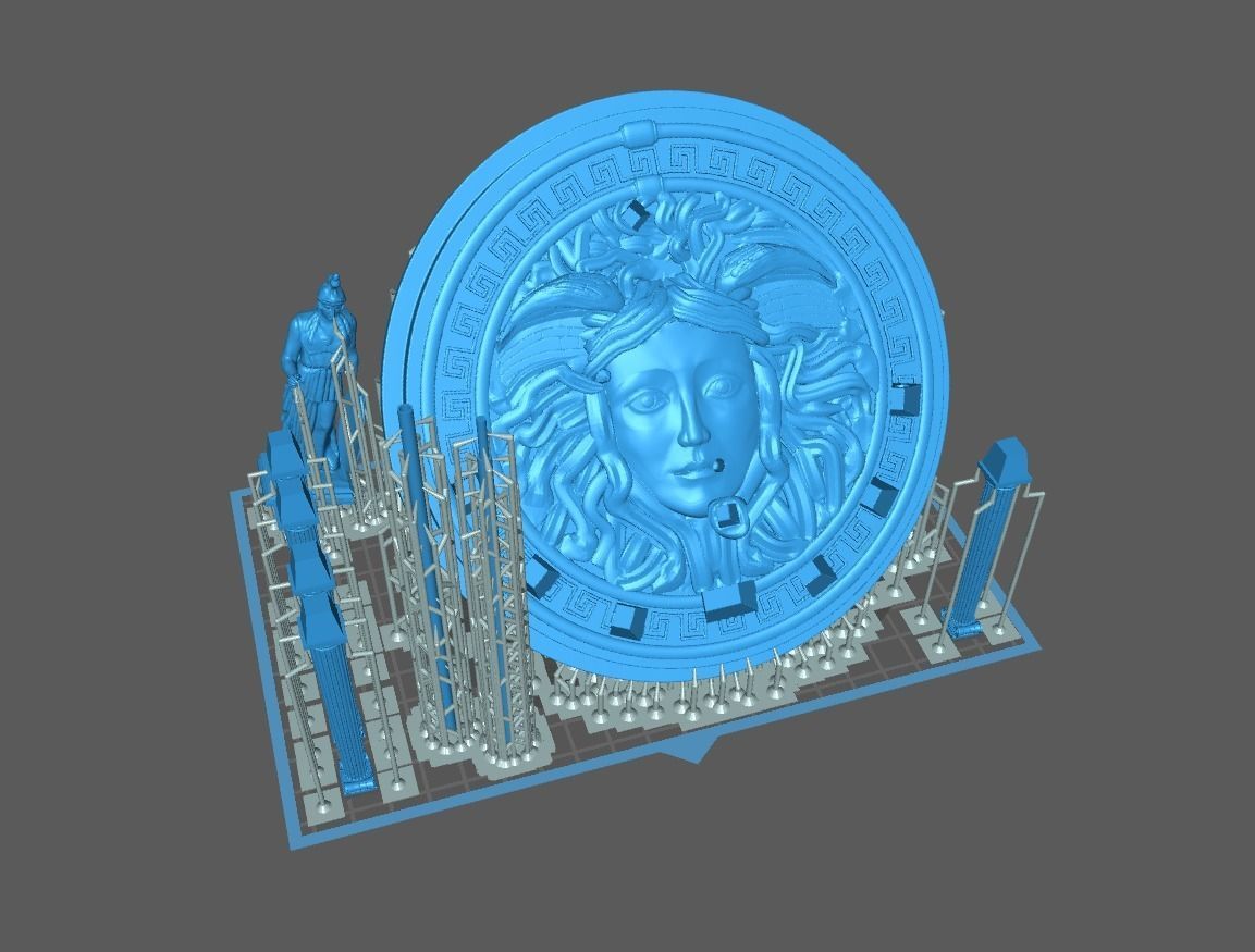 Saint Seiya Athena 1to10 STL file 3D print model 3D print model 3D print model_45